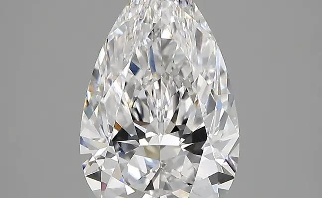 2.70ct D VVS2 Pear (IGI)