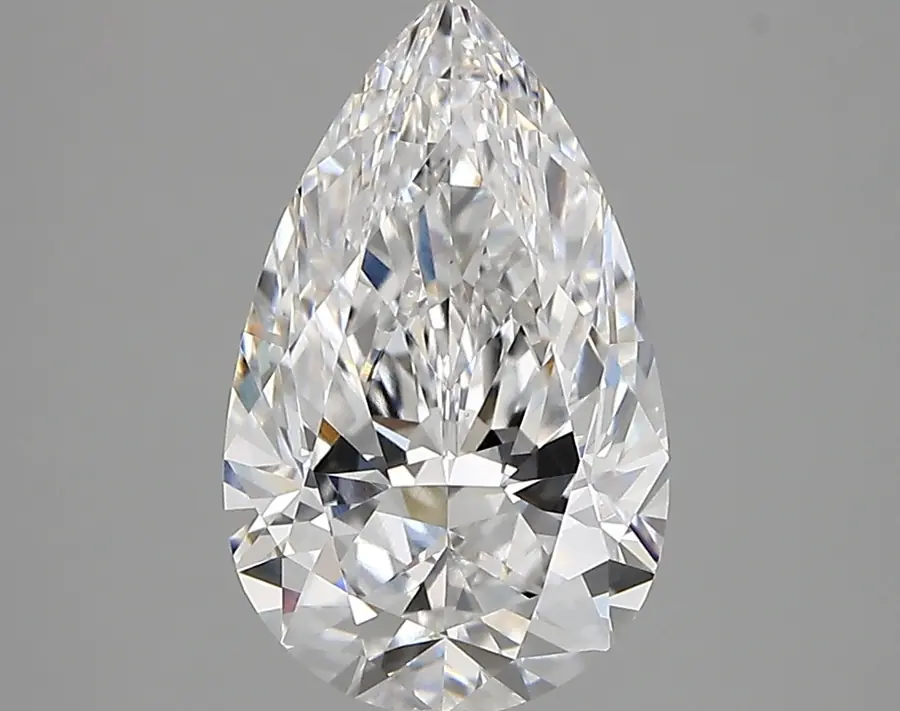 2.70ct D VVS2 Pear (IGI)