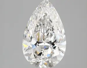 2.68ct D VS1 Pear (IGI)