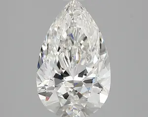 2.68ct F VVS2 Pear (IGI)