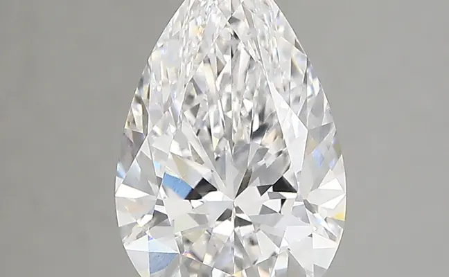2.67ct D VVS2 Pear (IGI)