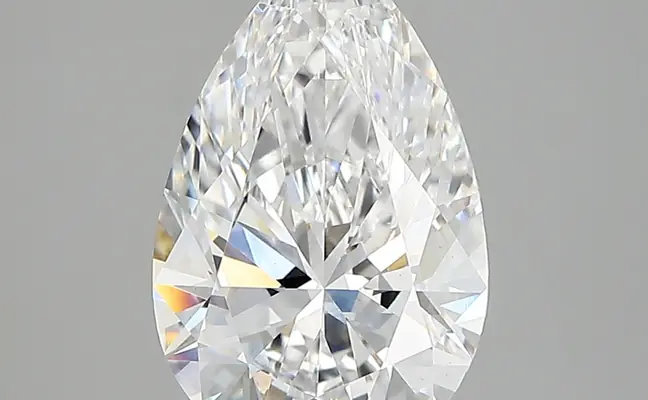 2.66ct D VVS2 Pear (IGI)