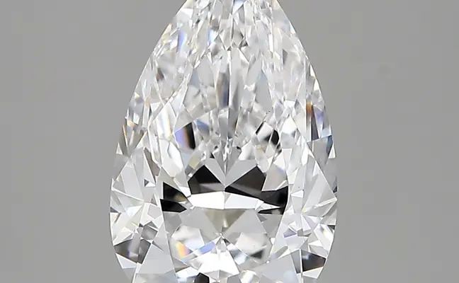 2.66ct D VS1 Pear (IGI)