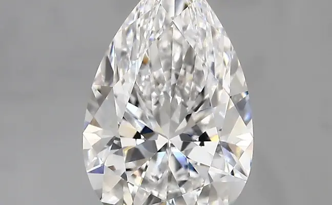 2.66ct D VS1 Pear (IGI)