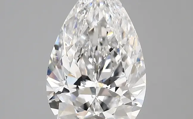 2.66ct D VVS2 Pear (IGI)