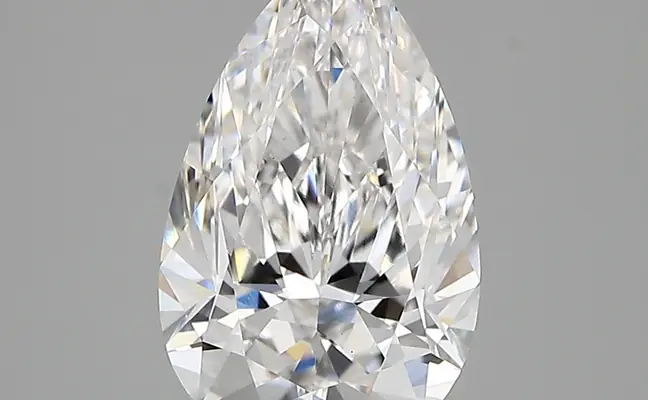 2.66ct D VVS2 Pear (IGI)