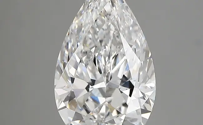 2.65ct D VS1 Pear (IGI)