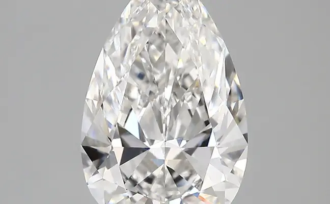 2.64ct D VS1 Pear (IGI)