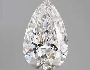2.63ct D VS1 Pear (IGI)