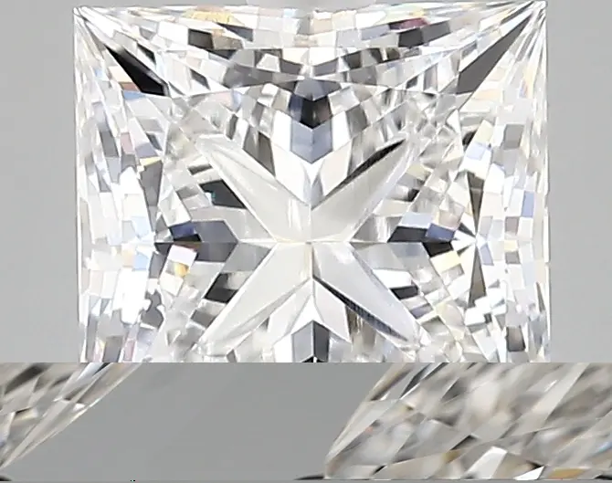 2.61ct E VS1 Princess (GIA)