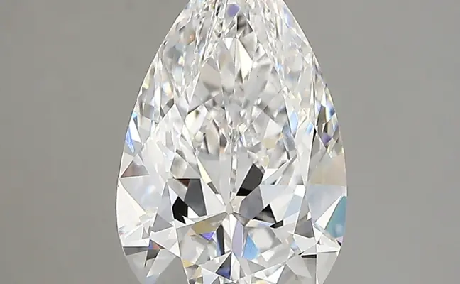 2.58ct D VVS2 Pear (IGI)