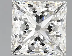 2.58ct F VVS2 Princess (IGI)