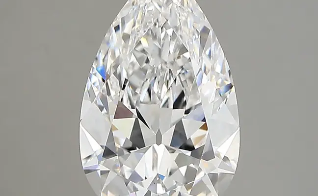 2.56ct D VS2 Pear (IGI)