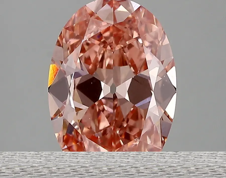 2.56ct FANCY VIVID  PINK VS1 Oval Old Miner (IGI)