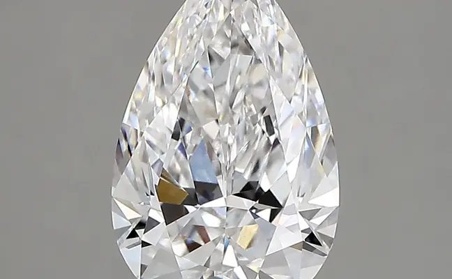 2.55ct D VVS2 Pear (IGI)