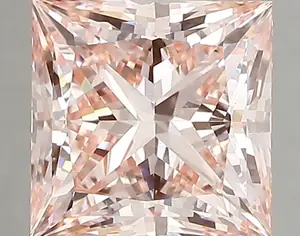 2.53ct FANCY INTENSE  PINK VS1 Princess (IGI)