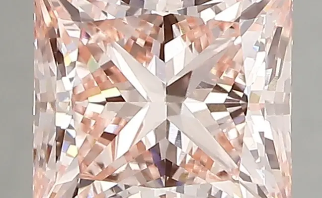2.53ct FANCY INTENSE  PINK VS1 Princess (IGI)