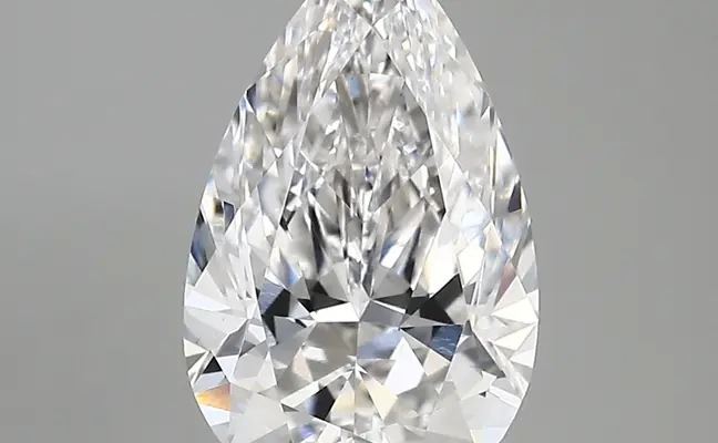 2.51ct D VVS2 Pear (IGI)