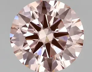 2.45ct FANCY VIVID  PINK VVS2 Round (IGI)