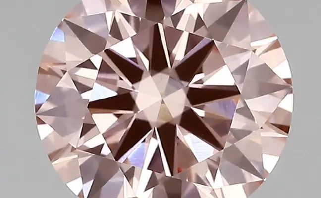 2.45ct FANCY VIVID  PINK VVS2 Round (IGI)
