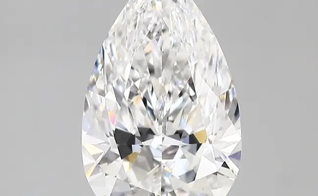 2.45ct D VS1 Pear (IGI)