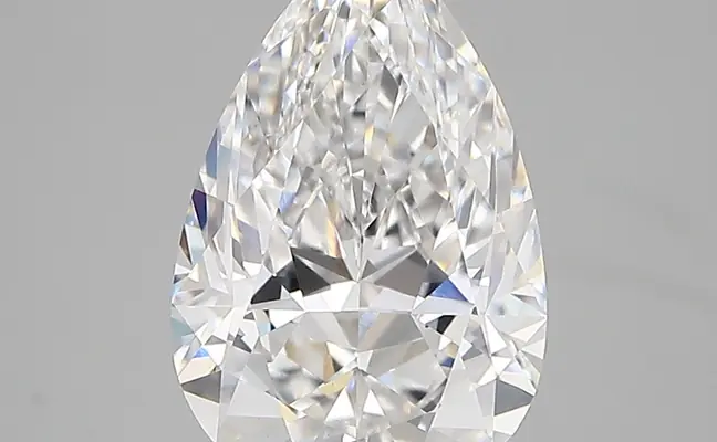 2.44ct D VS1 Pear (IGI)