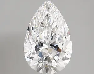 2.43ct D VVS2 Pear (IGI)