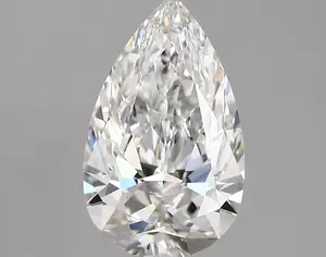 2.43ct D VS1 Pear (IGI)