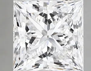 2.42ct D VVS2 Princess (IGI)
