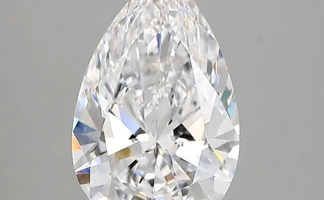 2.42ct D VVS2 Pear (IGI)