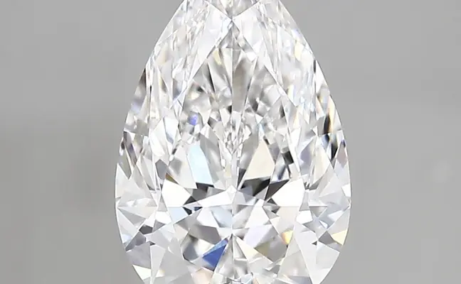 2.40ct D VVS2 Pear (IGI)