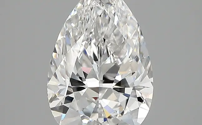 2.40ct D VS1 Pear (IGI)