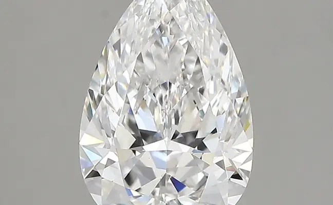 2.39ct D VS1 Pear (IGI)