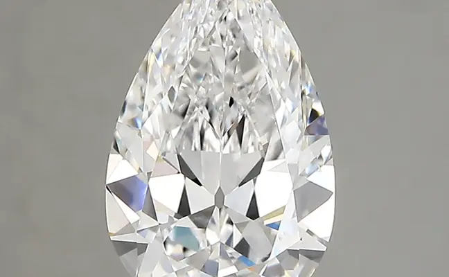 2.34ct D VVS2 Pear (IGI)