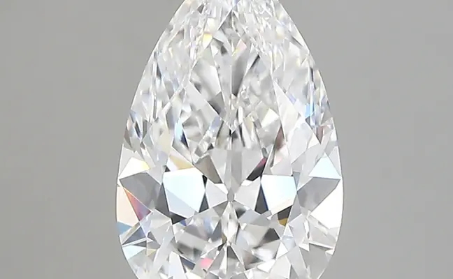 2.33ct D VVS2 Pear (IGI)
