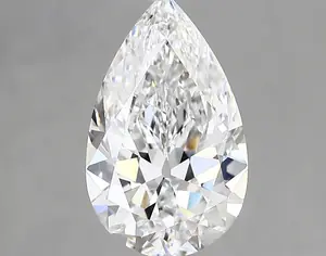 2.32ct D VVS2 Pear (IGI)