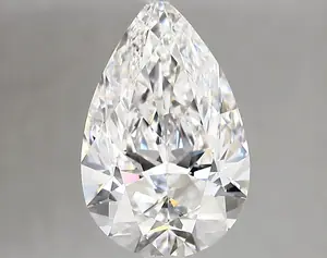 2.32ct D VVS2 Pear (IGI)