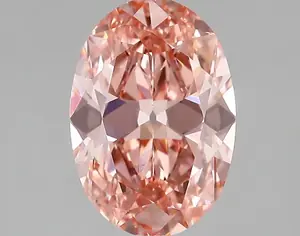 2.30ct FANCY VIVID  PINK VS1 Oval Old Miner (IGI)
