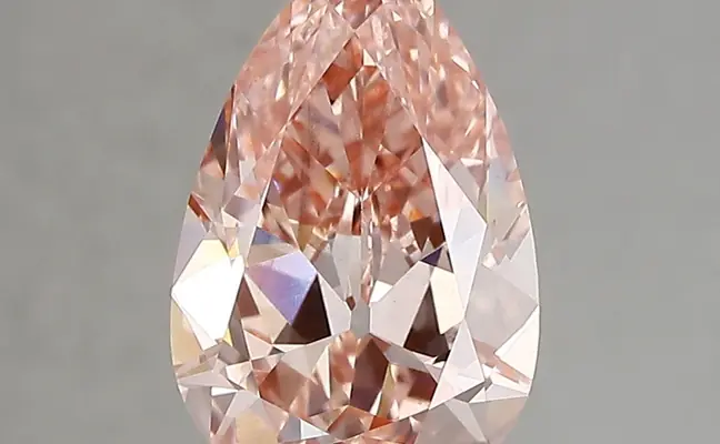2.25ct FANCY VIVID  PINK VS2 Pear (IGI)
