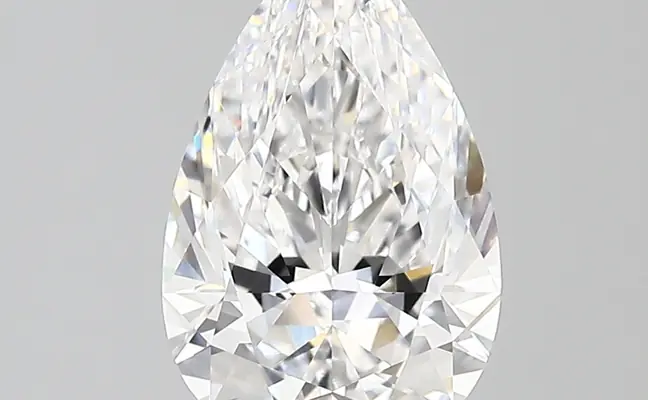 2.22ct D VVS2 Pear (IGI)