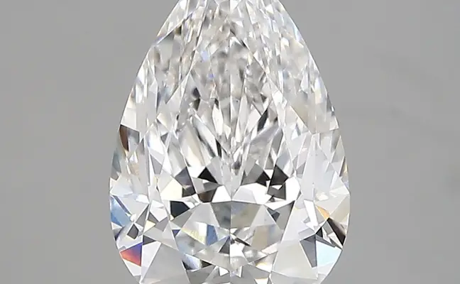 2.21ct D VS1 Pear (IGI)