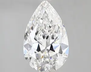 2.21ct D VVS2 Pear (IGI)
