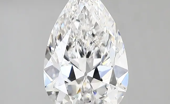 2.21ct D VVS2 Pear (IGI)