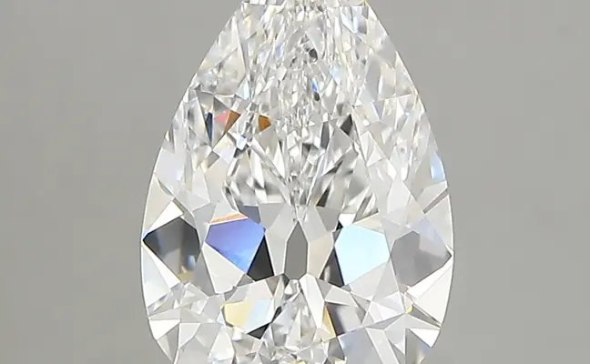 2.21ct D VS1 Pear (IGI)