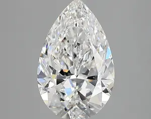 2.20ct D VVS2 Pear (IGI)