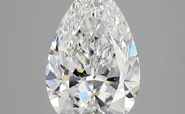 2.20ct D VVS2 Pear (IGI)