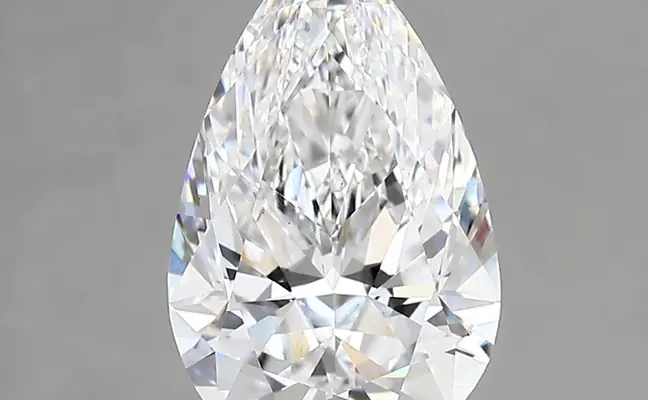 2.18ct D VS1 Pear (IGI)