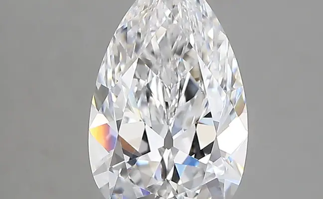 2.18ct D VVS1 Pear (IGI)