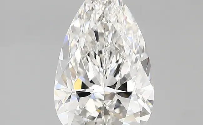 2.18ct F VS1 Pear (IGI)