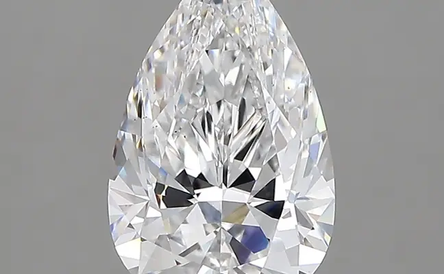 2.18ct D VS2 Pear (IGI)